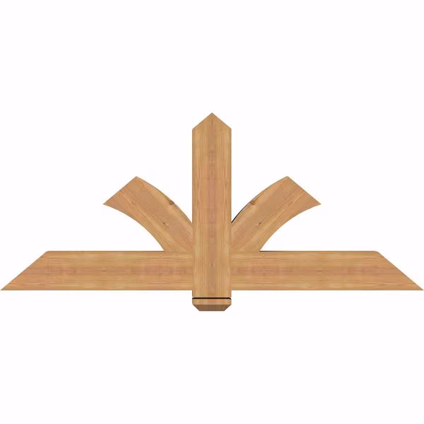 Redmond Smooth Timber Gable Bracket, Western Red Cedar, 60